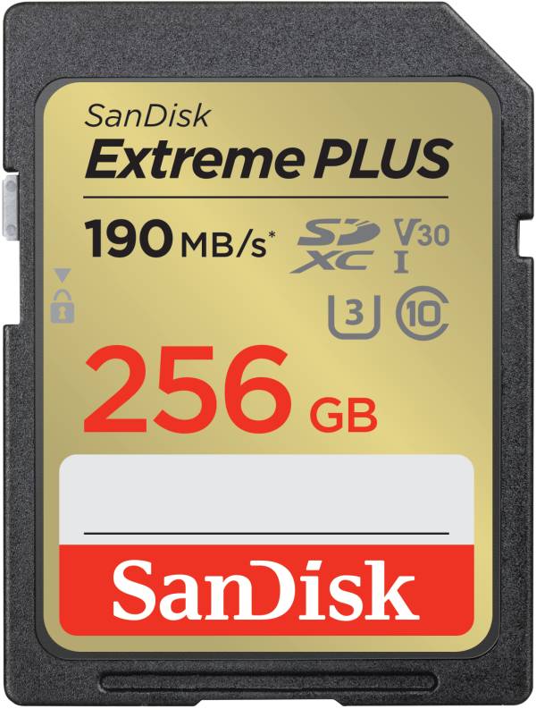 SanDisk Extreme Plus Sdxc Uhs-I 256gb