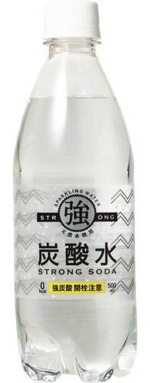 強炭酸水500ml PET　【914398】