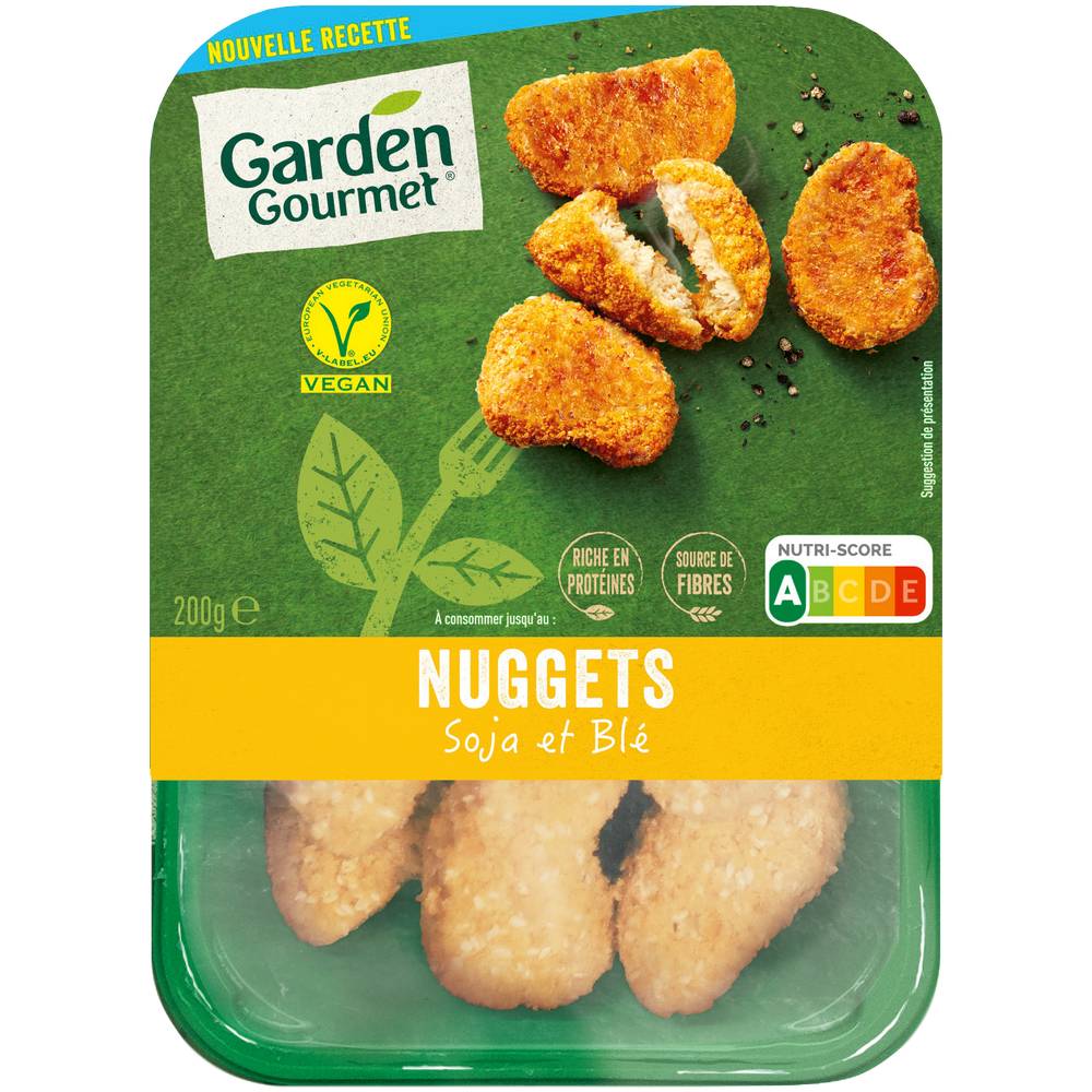 Garden gourmet nuggets soja et blé 