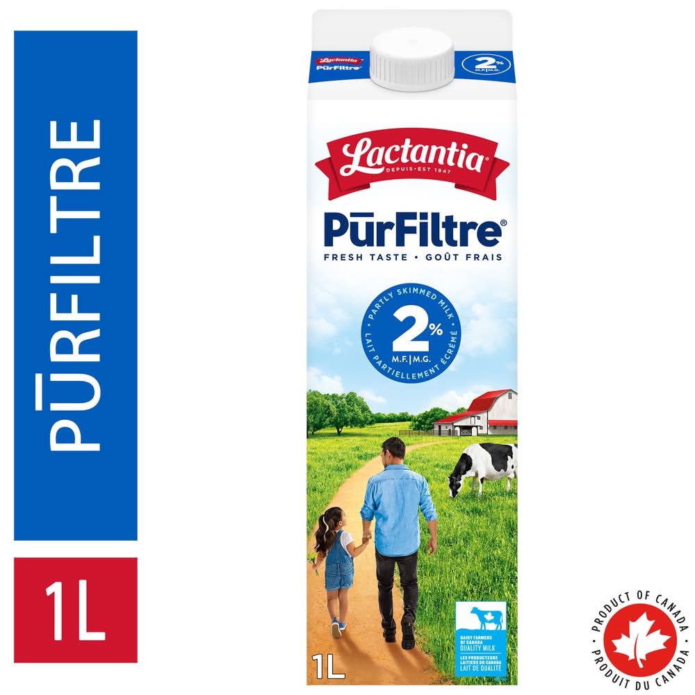 Lactantia Purfiltre Partly Skimmed Milk 2% (1 L)
