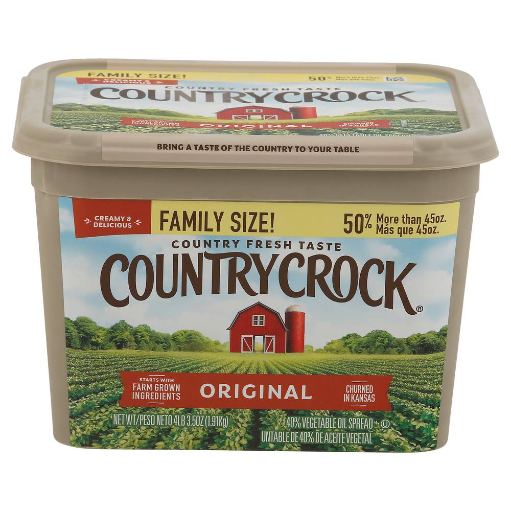 Country Crock Original Vegetable Oil Spread Family Size (4.22 lbs)