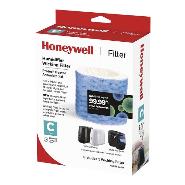 Honeywell Humidifier Replacement Wicking Filter C, 1 Pack