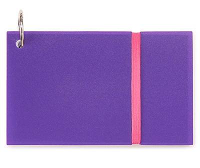 Big Lots 100 Index Card Book, Purple