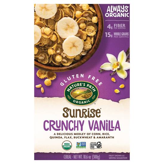 Nature's Path Organic Sunrise Crunchy Vanilla Cereal
