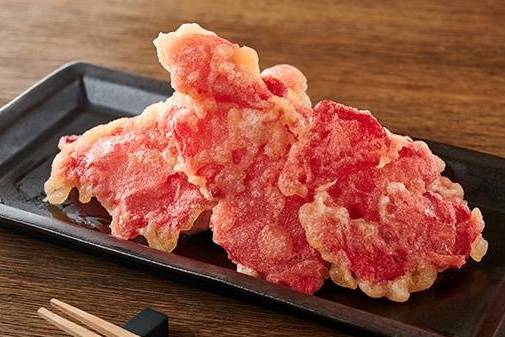 紅しょうがの天ぷら Red Ginger Tempura