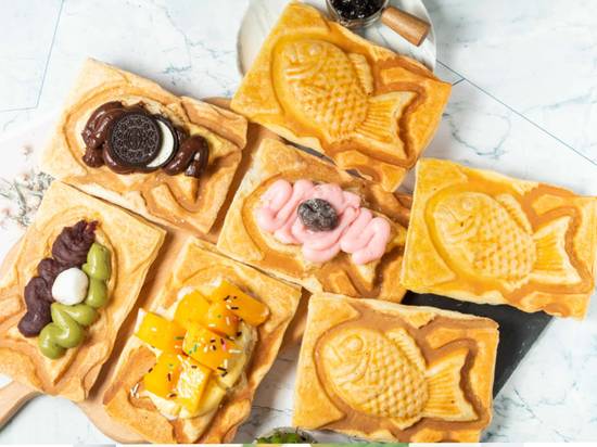 豪野家蜜糖可頌鯛魚燒