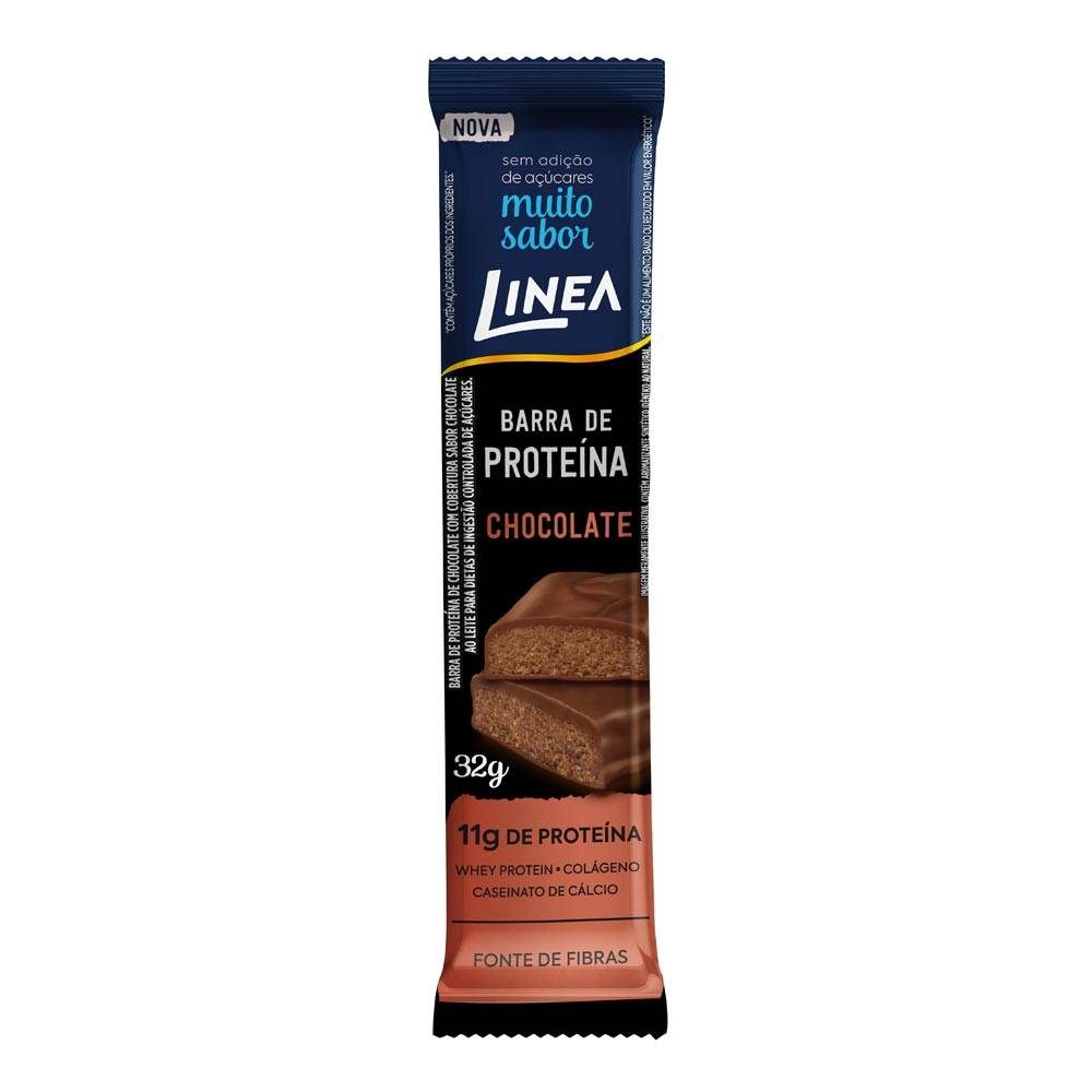 Linea · Barra de proteína sabor chocolate (32 g)