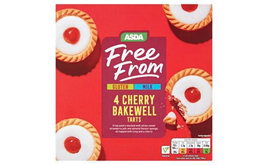 Asda Gluten Free Cherry Bakewells 190g