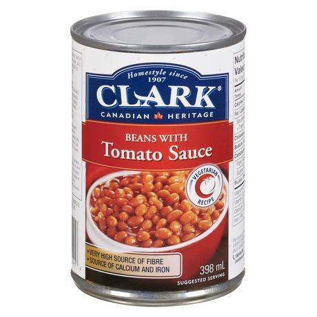 Clark fèves au lard à la sauce tomate (398 ml) - beans with tomato sauce (398 ml)