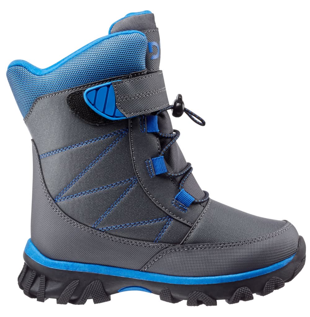DSG Kids' Menace 100g Winter Boots (Blue/Grey, 1.0)