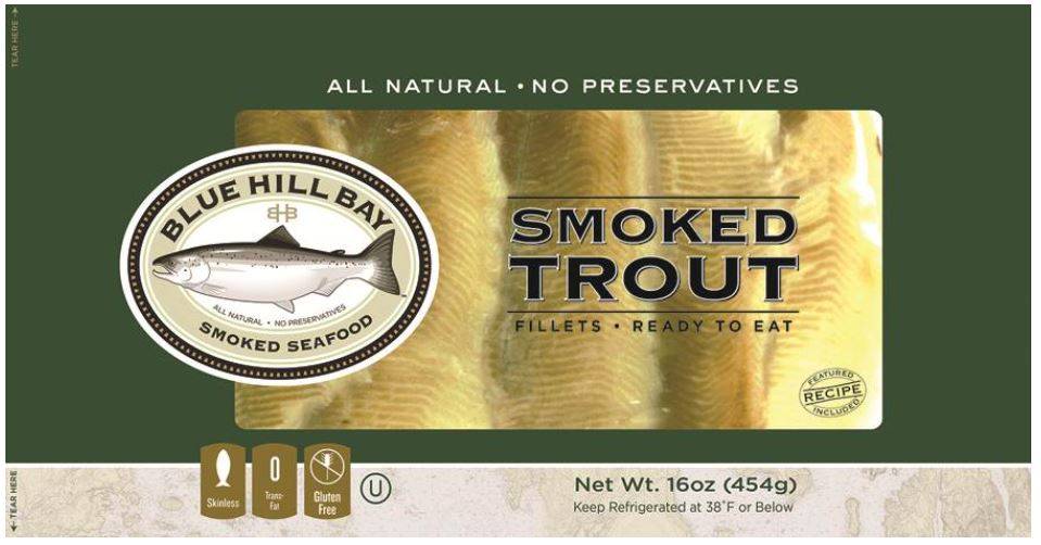 Acme Smoked Trout Fillets, Farmed, Canada (1 Unit per Case)