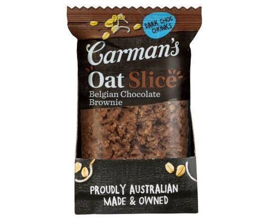 Carman's Belgian Choc Brownie Oat Slice 70g