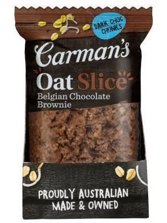 Carman'S Belgian Choc Brownie Oat Slice 70G