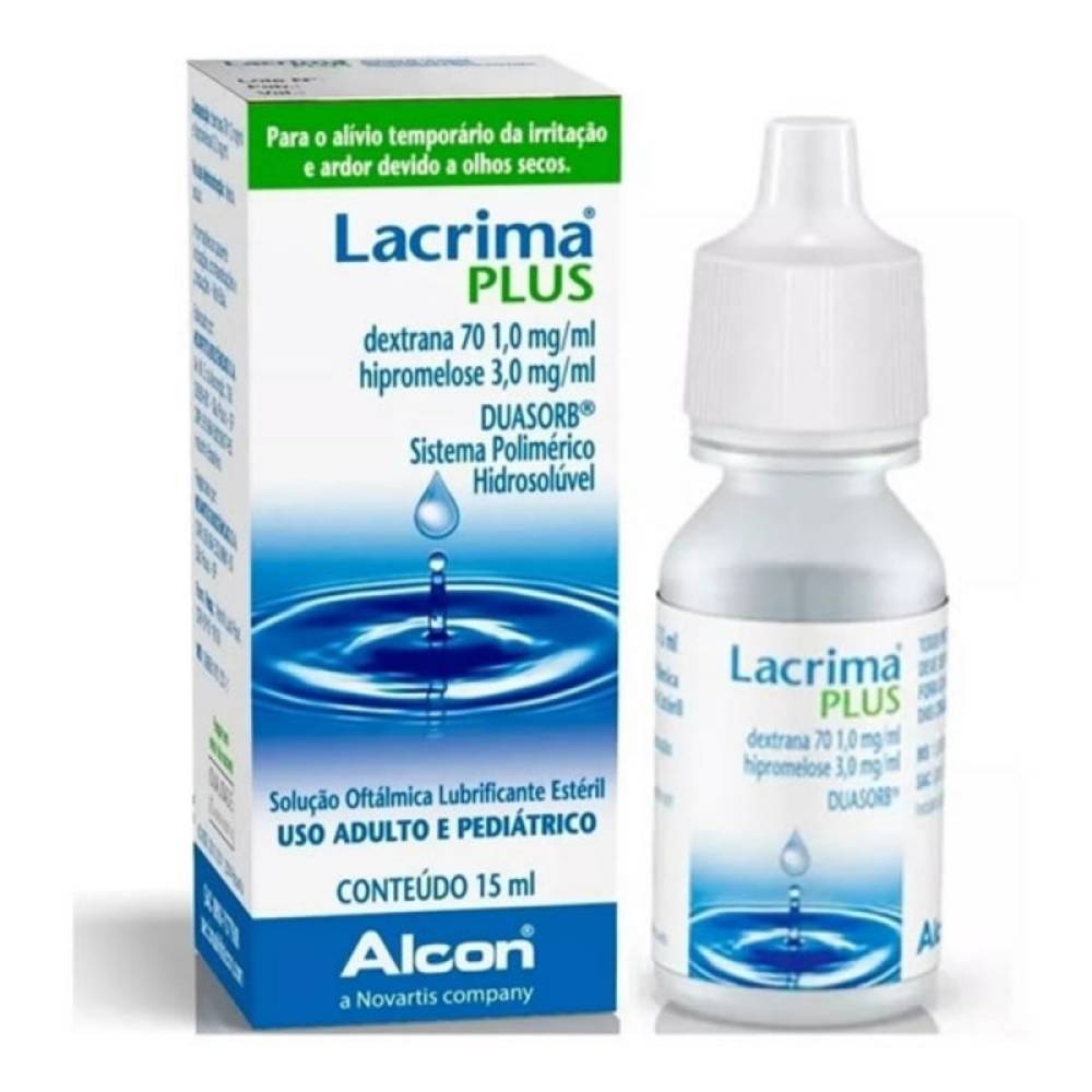 Alcon solução oftálmica lacrima plus (15 ml)