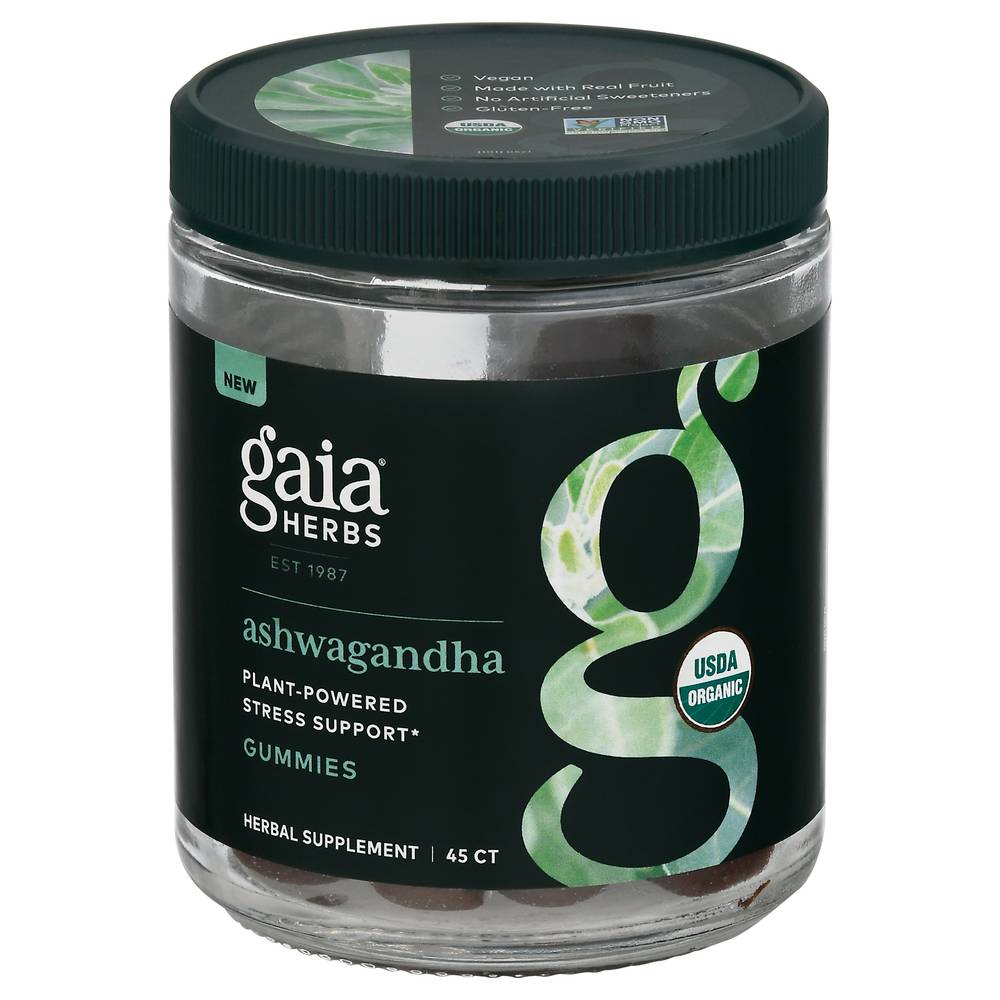 Gaia Herbs Ashwagandha Gummies (45 ct)