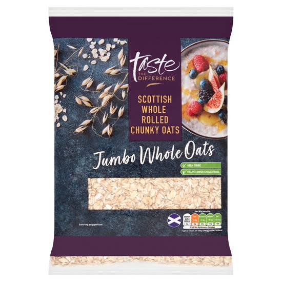 Sainsbury's Whole Rolled Porridge Oats,  Taste the Difference 750g