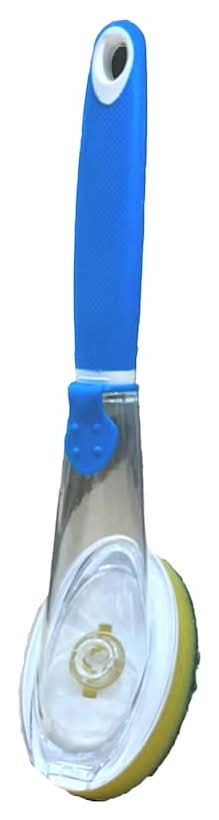 Scrub Buddies Soap-Dispensing Scrub Sponges, Blue