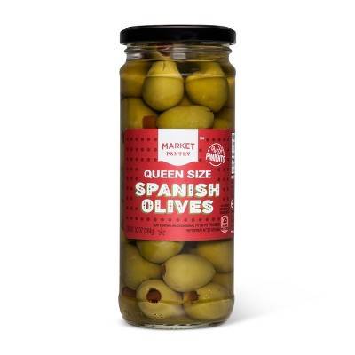 Market Pantry Queen Size Spanish Olives