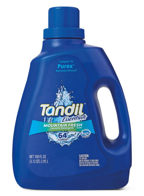 Tandil Essentials Liquid Laundry Detergent, Mountain Fresh (100 fl oz)