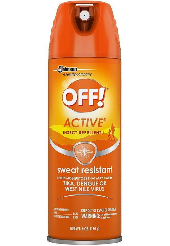 Off Insect Repellent I Sweat Resistant (6 oz)