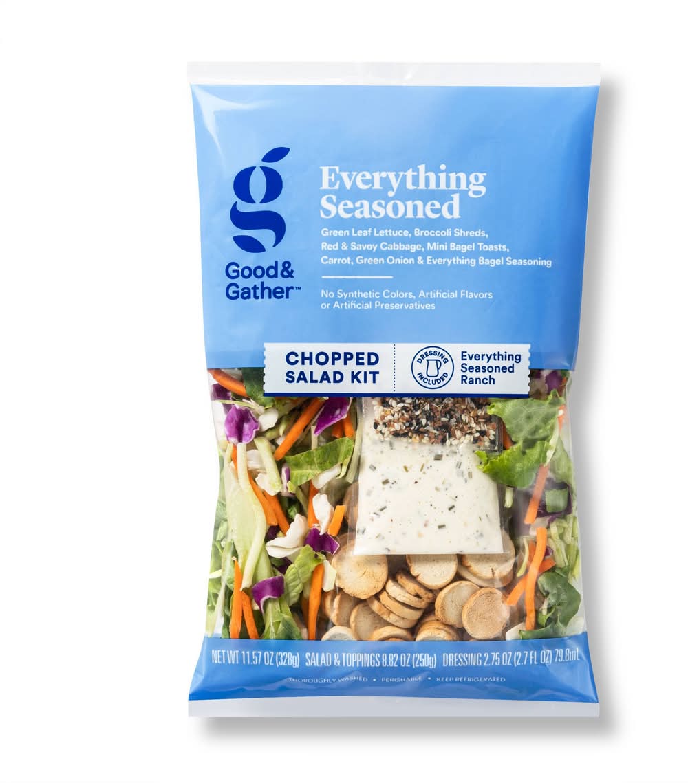 Good & Gather Everything Seasoned Chopped Salad Kit (11.57 oz)