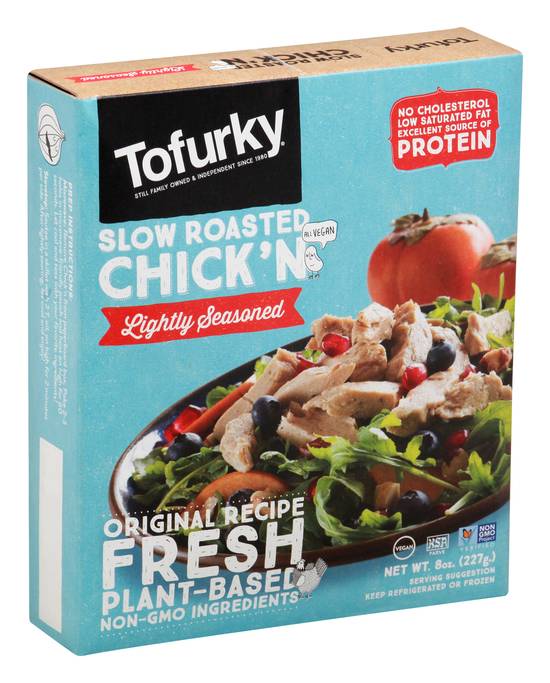 Tofurky Plant-Based Lightly Seasoned Chick'n