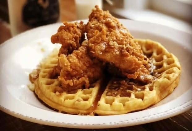 3pc Fried Chicken and a Belgian Waffle