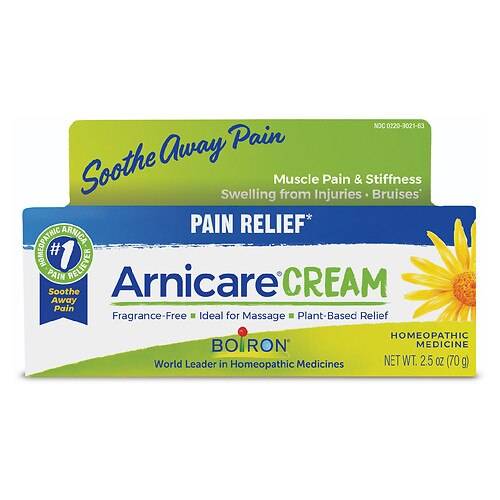 Boiron Arnicare Cream, Homeopathic Topical Pain Relief Unscented - 2.5 oz