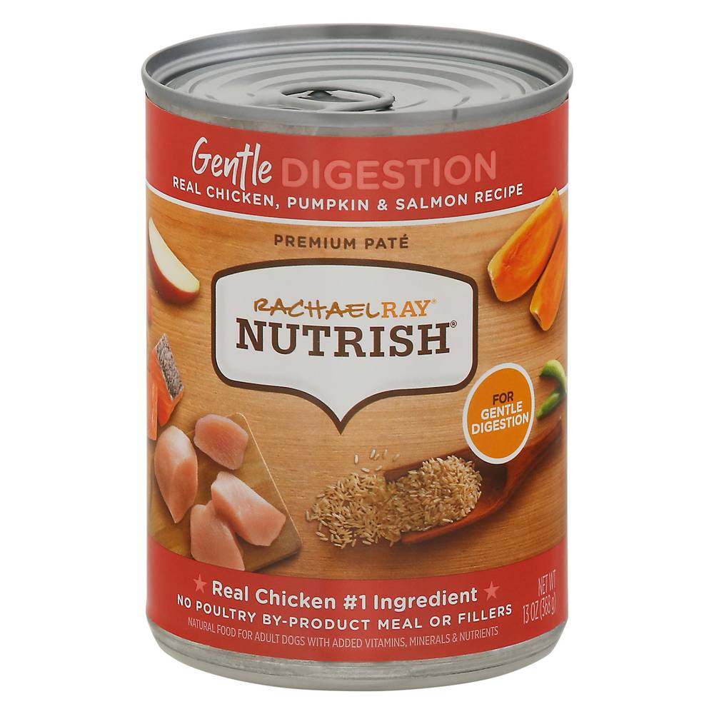 Nutrish Real Chicken Pumpkin & Salmon Recipe Dog Food (13 oz)