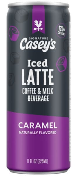 Casey's Iced Caramel Latte 11oz