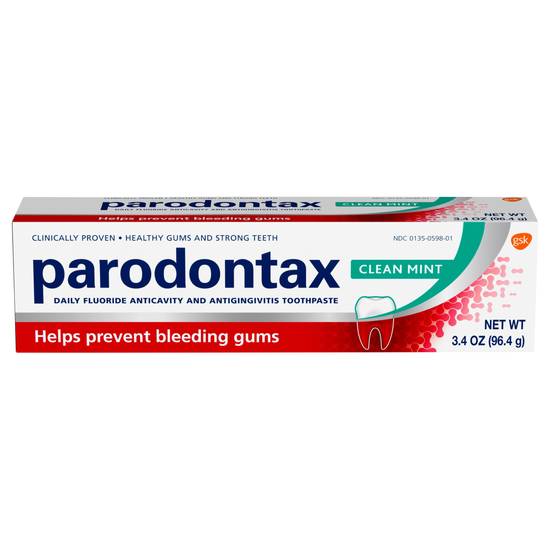 Parodontax Anticavity & Antigingivitis Clean Mint Toothpaste