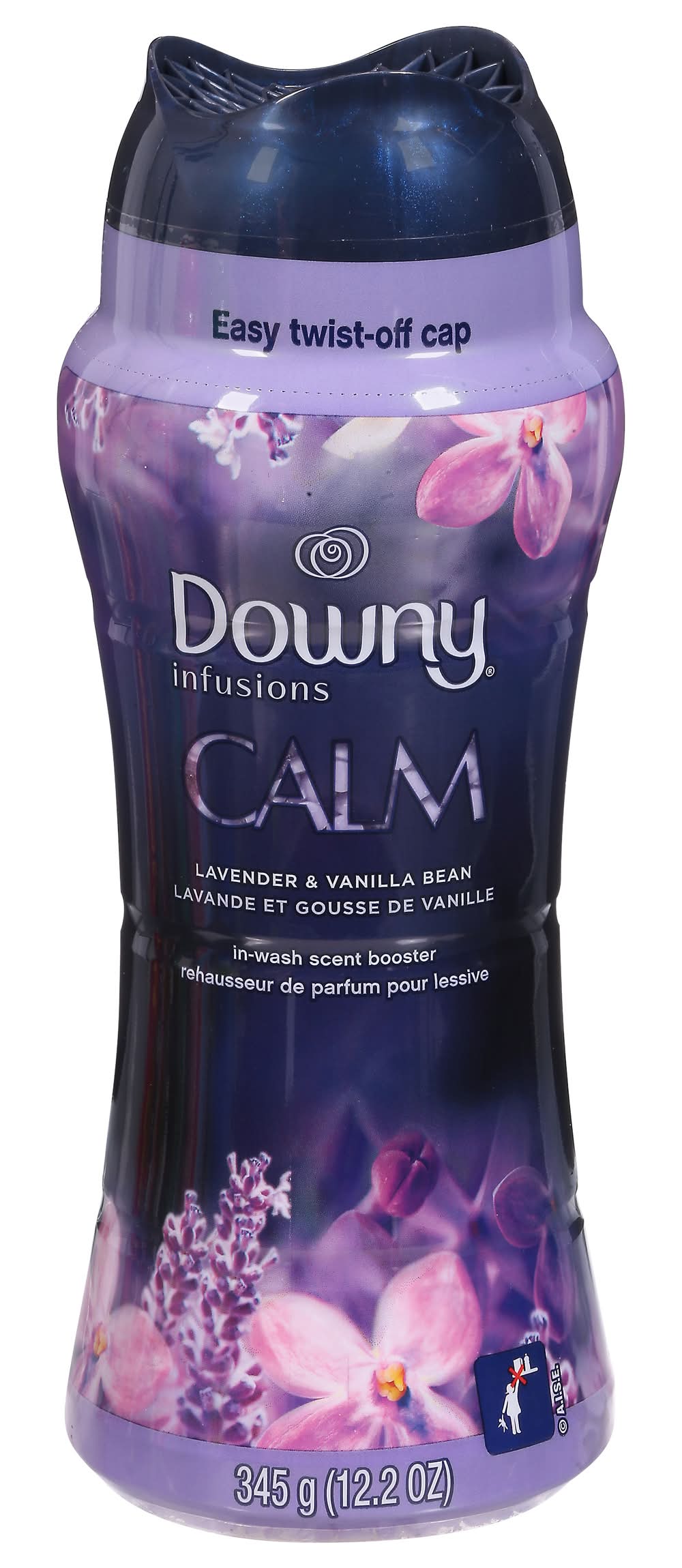 Downy Infusions Calm Booster Laundry Beads, Lavender-Vanilla Bean (12.2 oz)