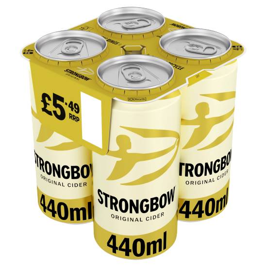 Strongbow Original Cider (4 x 440ml)