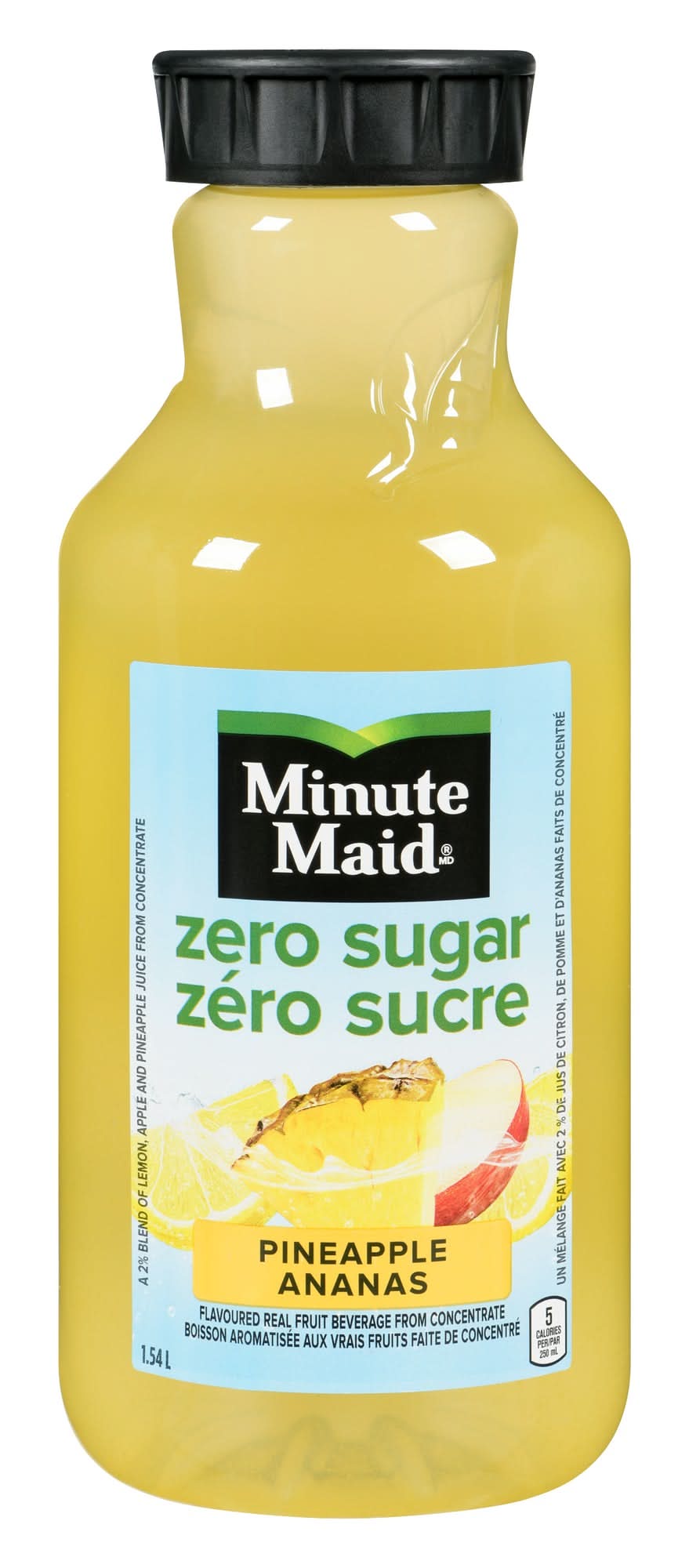 Minute Maid Zero Sugar Juice, Pineapple (1.54 L)