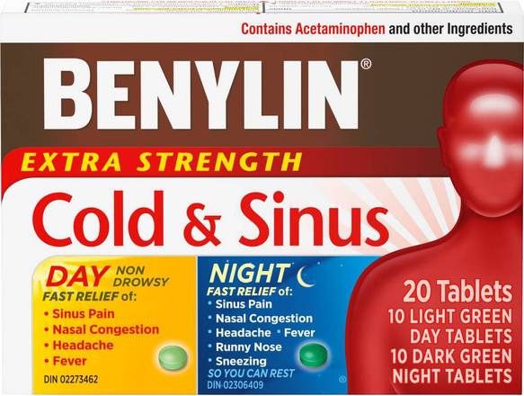 Benylin Cold&sinus Day&Night 20's