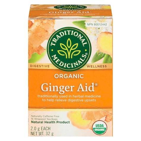 Traditional Medicinals Ginger Aid Tea Bags (16 units)