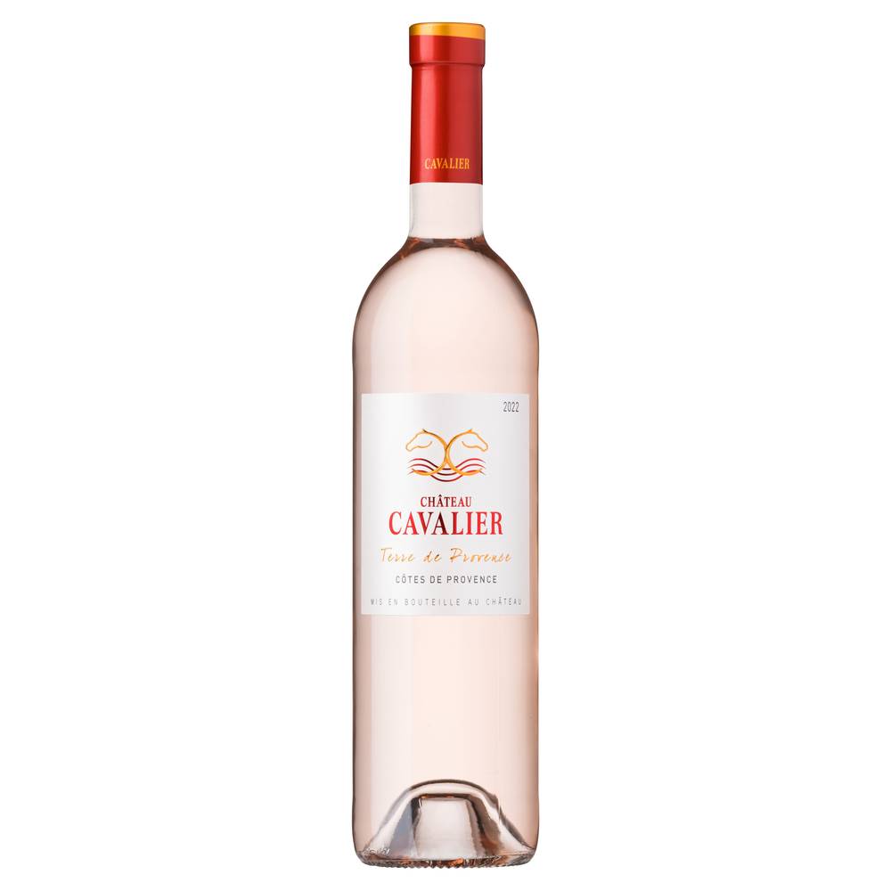 Château Cavalier - Vin rosé terre de Provence côtes de Provence 2022 (750 ml)