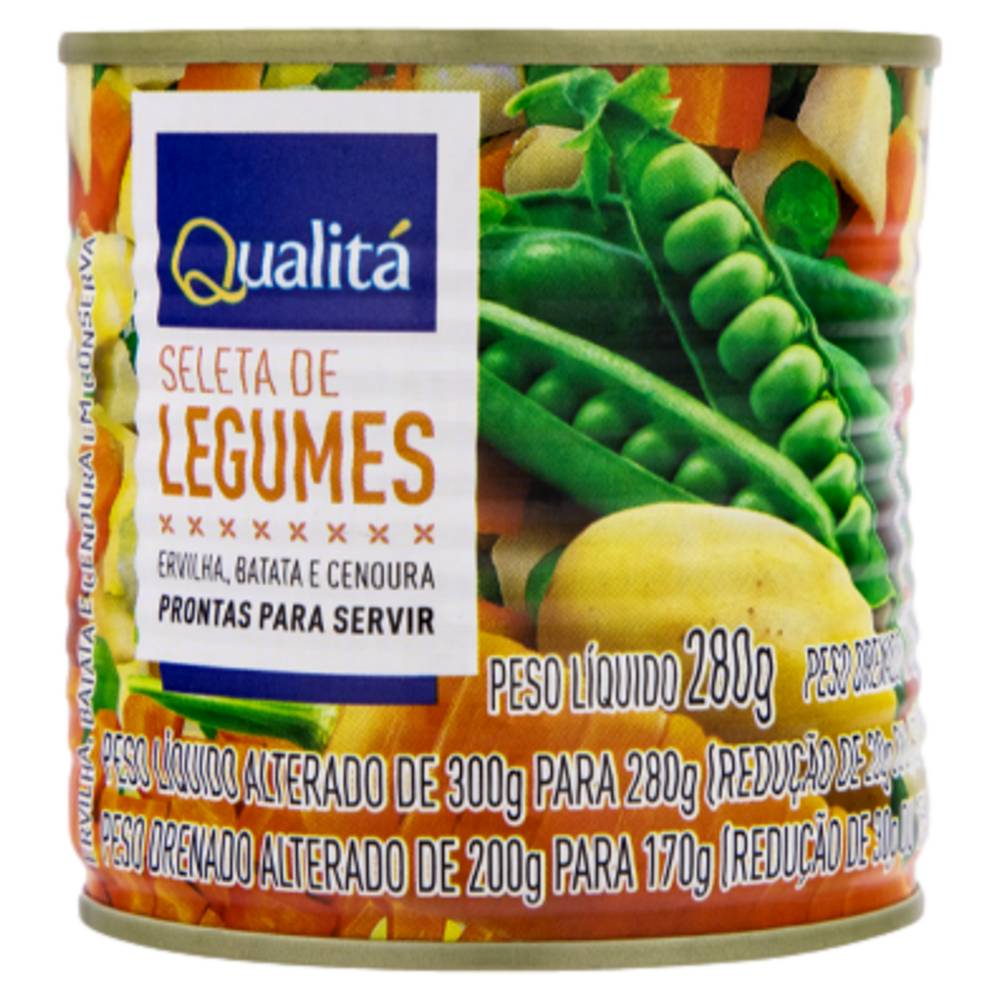 Qualitá seleta de legumes (170g)