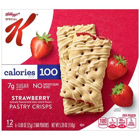 Special K Pastry Crisps Bar, Strawberry (5.28 oz)