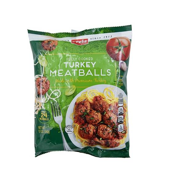 Weis Quality Frozen Turkey Meatballs