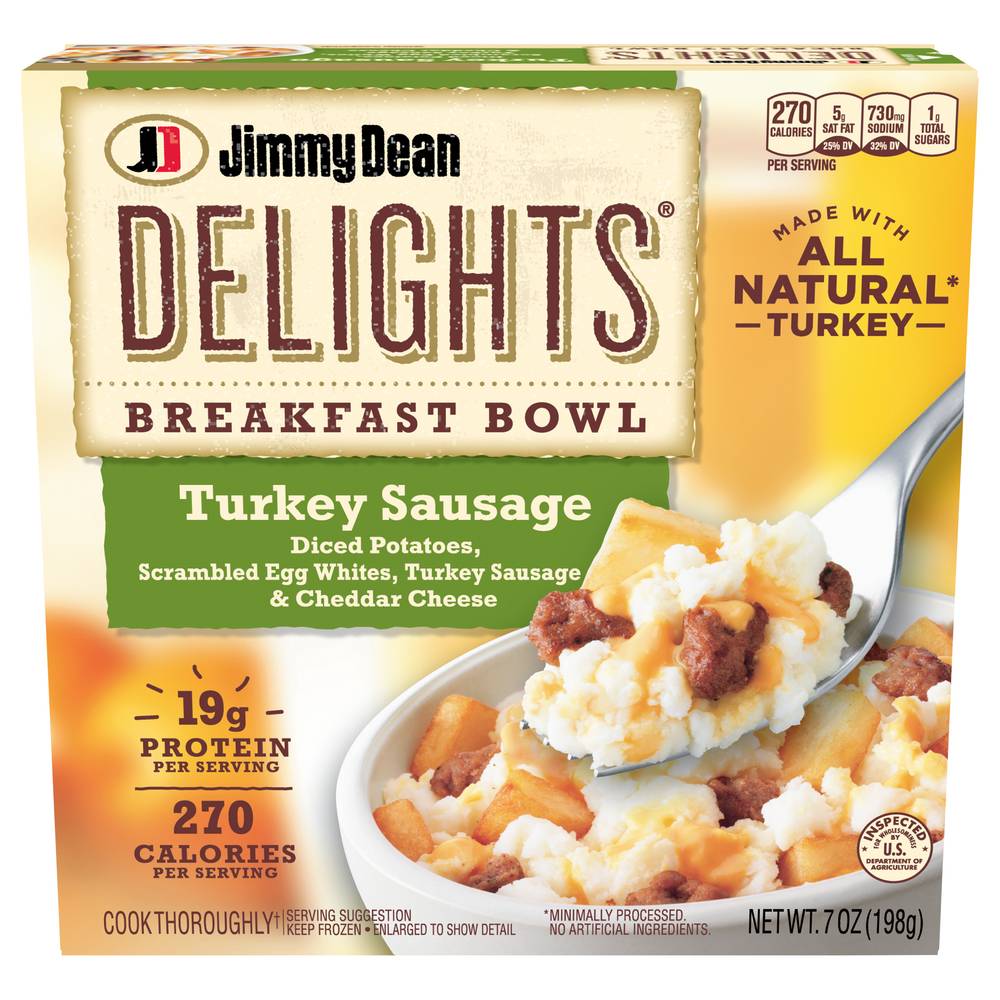 Jimmy Dean Delights Turkey Sausage Breakfast Bowl