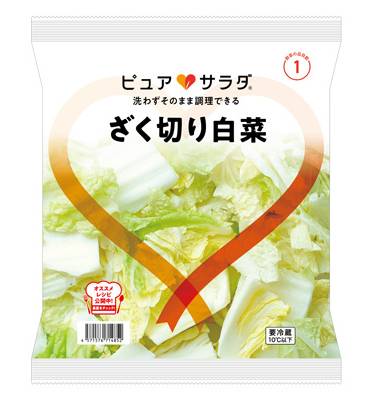 ざく切り白菜　１６０g