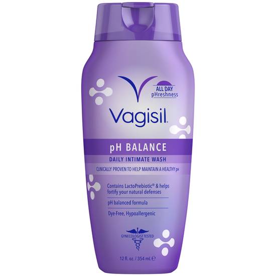 Vaginal pH Balance Daily Intimate Vaginal Wash, 12 OZ