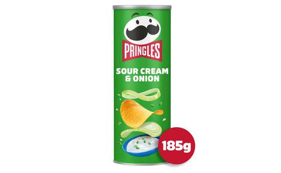 Pringles Sour Cream & Onion 185g