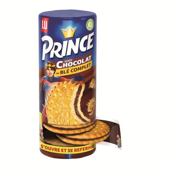 Prince biscuits fourrés au goût chocolat et au blé complet