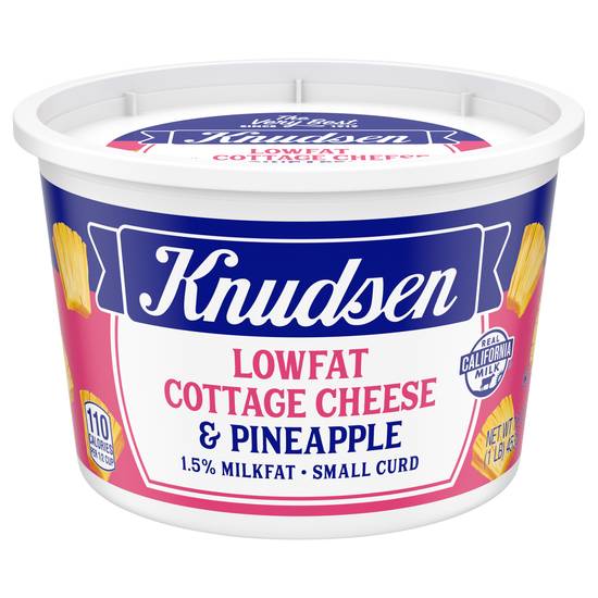 Knudsen Low Fat Cottage Cheese and Pineapple (16 oz)