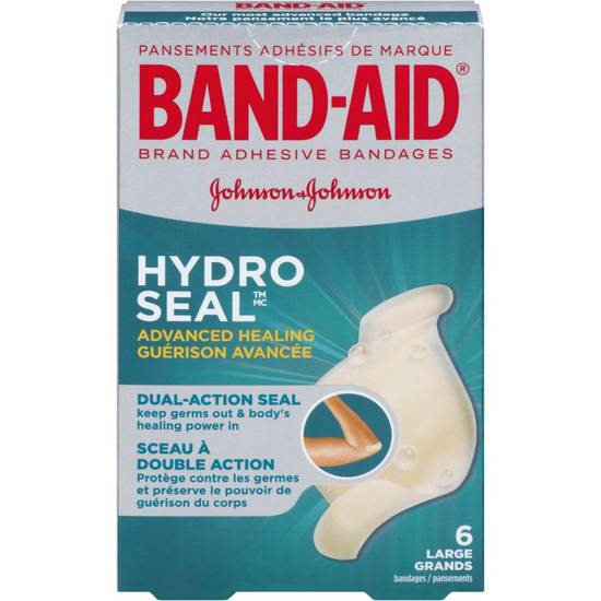 Band-Aid Advanced Healing Cuts & Scrapes, L (6 ea)