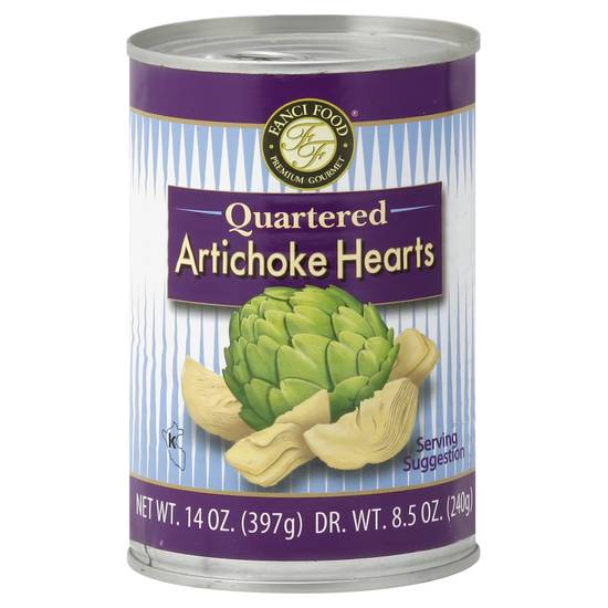 Fanci Food Quartrered Artichoke Hearts (14 oz)