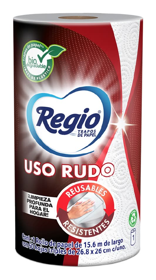 Regio · Toalla de papel uso rudo (200 g)