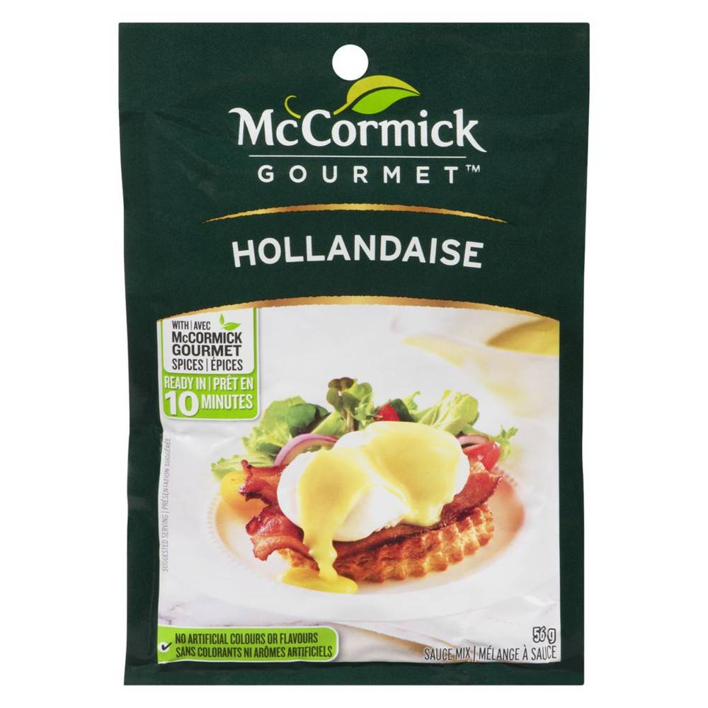 Mccormick mélange à sauce hollandaise (56 g) - international sauce mix, hollandaise (56 g)